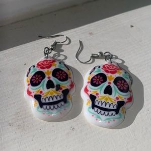 Dia de los Muertos earrings